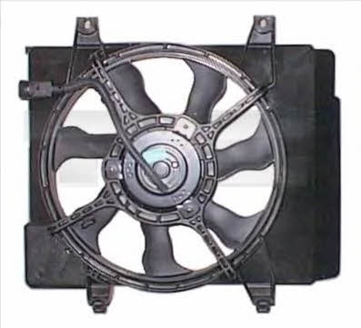 TYC 817-1001 Hub, engine cooling fan wheel 8171001