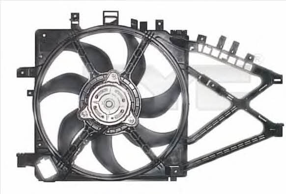 TYC 825-1020 Hub, engine cooling fan wheel 8251020