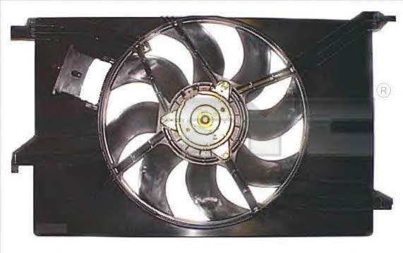 TYC 825-1024 Hub, engine cooling fan wheel 8251024
