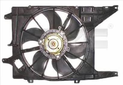 TYC 828-1006 Hub, engine cooling fan wheel 8281006