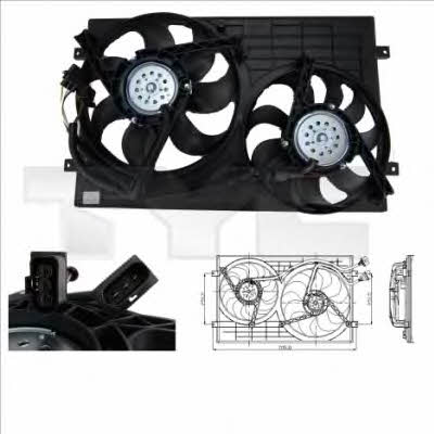  832-0001 Hub, engine cooling fan wheel 8320001