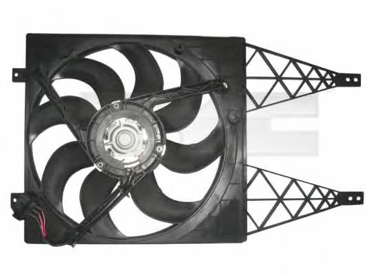 TYC 837-1004 Hub, engine cooling fan wheel 8371004