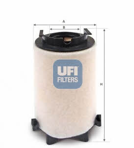 Ufi 27.402.00 Air filter 2740200