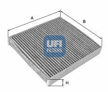 Ufi 54.224.00 Activated Carbon Cabin Filter 5422400
