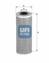 Ufi 25.613.00 Oil Filter 2561300