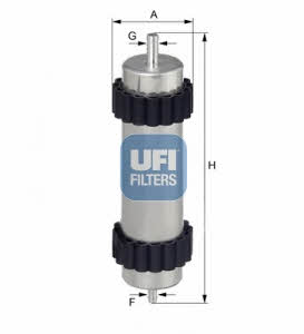 Ufi 31.946.00 Fuel filter 3194600