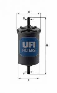 Ufi 31.948.00 Fuel filter 3194800