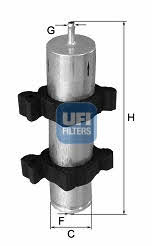 Ufi 31.950.00 Fuel filter 3195000