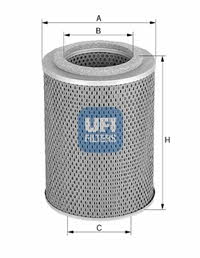Ufi 25.443.00 Oil Filter 2544300