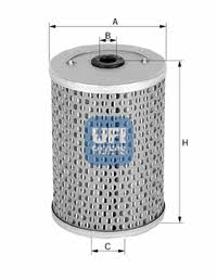 Ufi 25.461.00 Hydraulic filter 2546100