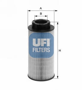 Ufi 26.008.00 Fuel filter 2600800