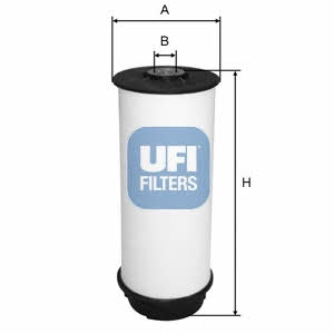 Ufi 26.034.00 Fuel filter 2603400