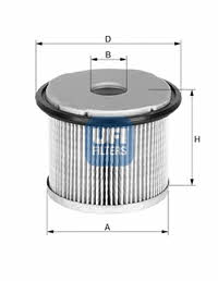 Ufi 26.690.00 Fuel filter 2669000