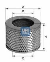 Ufi 27.069.00 Air filter 2706900