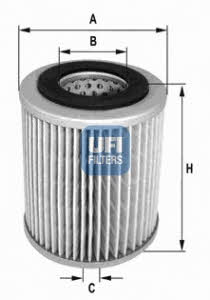 Ufi 27.169.00 Air filter 2716900