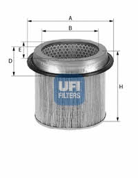 Ufi 27.171.00 Air filter 2717100
