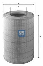 Ufi 27.358.00 Air filter 2735800