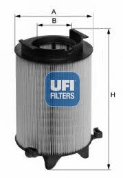 Ufi 27.401.00 Air filter 2740100