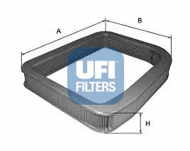 Ufi 27.525.00 Air filter 2752500