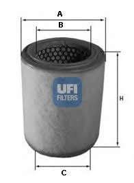 Ufi 27.592.00 Air filter 2759200