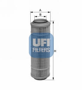 Ufi 27.593.00 Air filter 2759300