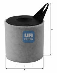 Air filter Ufi 27.595.00
