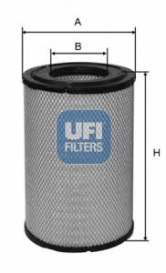 Ufi 27.615.00 Air filter 2761500