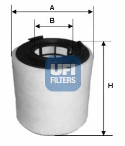 Ufi 27.621.00 Air filter 2762100