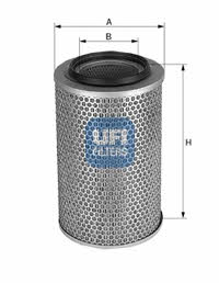 Ufi 27.722.00 Air filter 2772200