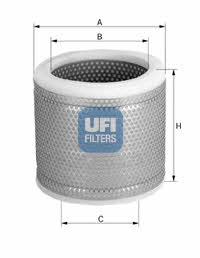 Ufi 27.825.00 Air filter 2782500