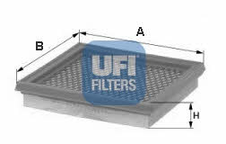 Ufi 30.026.00 Air filter 3002600