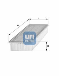 Air filter Ufi 30.058.00