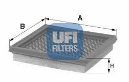 Ufi 30.212.00 Air filter 3021200