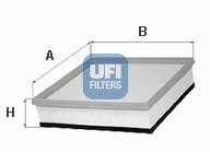 Air filter Ufi 30.254.00