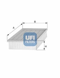 Air filter Ufi 30.332.00