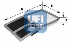 Ufi 30.342.00 Air filter 3034200