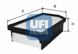 Ufi 30.469.00 Air filter 3046900