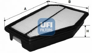 Ufi 30.482.00 Air filter 3048200