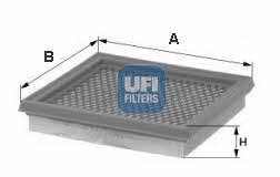 Ufi 30.544.00 Air filter 3054400