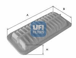 Ufi 30.550.00 Air filter 3055000 3055000 Ufi Air filter