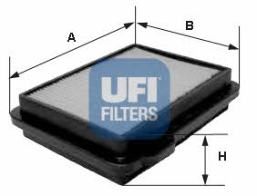 Ufi 30.982.00 Air filter 3098200