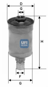 Ufi 31.511.00 Fuel filter 3151100