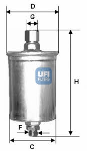 Ufi 31.577.00 Fuel filter 3157700