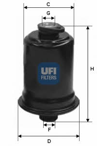 Ufi 31.712.00 Fuel filter 3171200