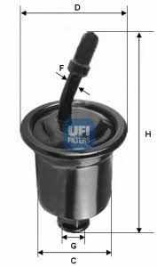 Ufi 31.729.00 Fuel filter 3172900