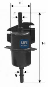 Ufi 31.740.00 Fuel filter 3174000