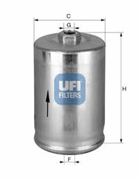 Ufi 31.748.00 Fuel filter 3174800