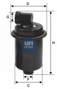 Ufi 31.749.00 Fuel filter 3174900