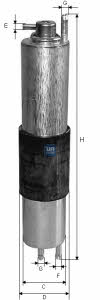 Ufi 31.847.00 Fuel filter 3184700