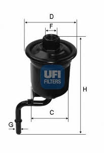 Ufi 31.914.00 Fuel filter 3191400